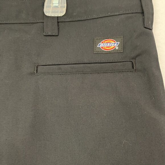 Dickies Shorts Men Size 42 X 11 Black Occupational Workwear LR303BK Flat Front - Picture 7 of 10